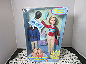 Mary Kate Full House Doll Horse Back Riding & Pajama Mattel Mib