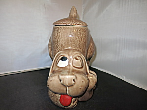 Mccoy Pottery Thinking Puppy Cookie Jar