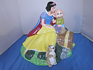 Disney Treasure Craft Snow White Dopey Cookie Jar