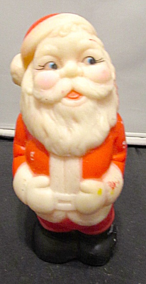 Santa Rubber Squeaky Toy Made In Malaysia