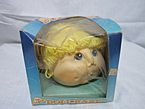 Vintage Doll Baby Blonde Head By Martha Nelson Thomas