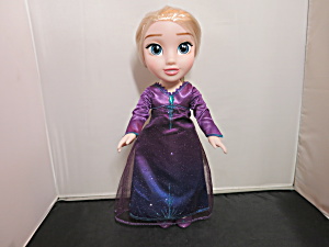 Disney Frozen Elsa Doll Talks Sings Lights Up