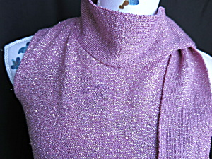 Hennes Collection Knit Metallic Sweater Top Size Large