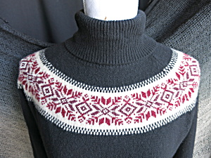 Jillian Jones Lambs Wool Sweater Vintage 80s-90s Size M