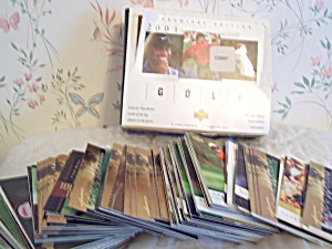 Golf Cards Box 2001 Premier Ed. Set