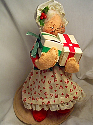 Annalee Doll Mrs. Santa Claus 1989 With Tag