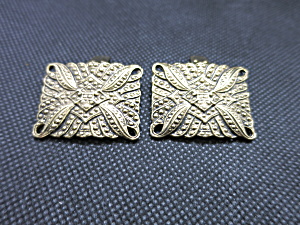 Vintage Bluette Made In France Shoe Clips Boot Clips Gold Tone