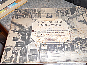 Flood New England Underwater 1936 Book