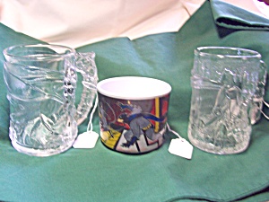 Batman Robin 1995 Mcdonalds Cups Plus 1 Other