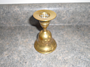 Brass Bell Candlestick