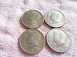 Kennedy Half Dollar 1983p Set Of 4