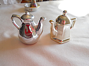Enesco Miniature Teapot Miniature Coffee Pot