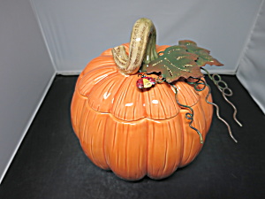 Pumpkin Cookie Jar By Gift Link 2003
