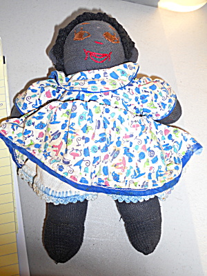 African American Cloth Sock Doll