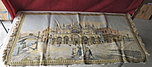 Antique Tapestry Venezia Italy St. Marks Basilica Cathedral