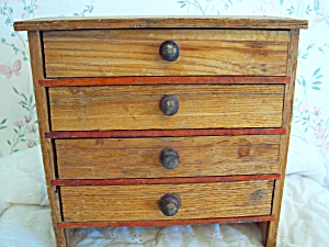 Doll Dresser Wood Vintage