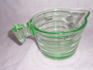 Depression Glass Measuring Cup Ounces Pint