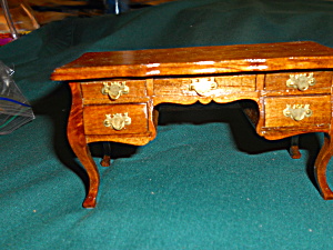 Doll House Furniture Wood Desk