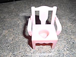 Dollhouse Potty Chair Pink