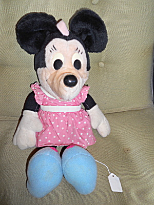 Minnie Mouse Stuffed Toy Disney Hasbro Softie