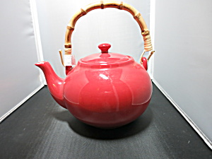 Pottery Barn Teapot Sausalito Two Tone Used
