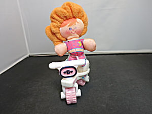 Fisher Price Smooches Doll With Bike 1987