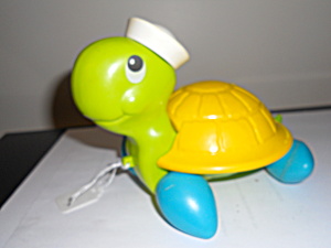 Fisher Price Turtle Pull Toy 1977