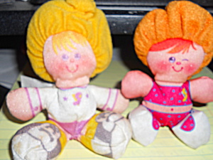 Fisher Price Smooshees Dolls Pair