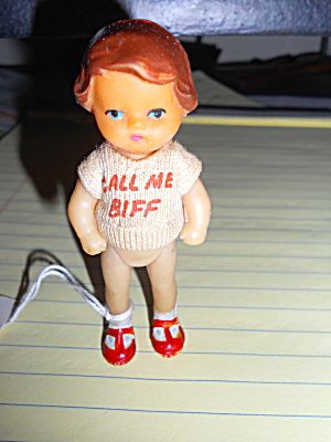 Biff Doll Germany Rubber 3 1/4 Inch