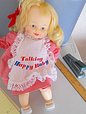 Horsman Talking Happy Baby Doll 1970