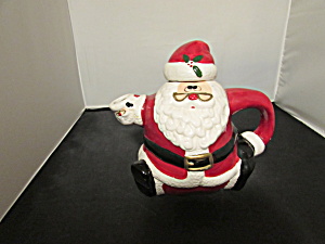 Santa Teapot Made In China Perfect Christmas Ho Ho Ho