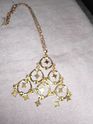 Necklace Pyramid With Circles And Stars