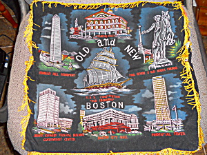 Old And New Boston Pillow Cover