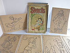 Milton Bradley Circus Stencils Early 1900s