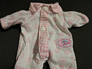 Vintage Doll Clothes Dream Collection Baby Doll Pajamas