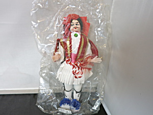 Evelt Evzon Souvenir Doll Made In Greece