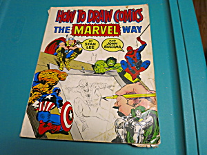 Book How To Draw Comics The Marvel Way 1978
