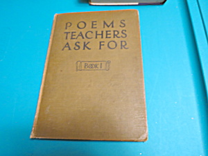 Poems Teachers Ask For Book 1 F A Owen Pub