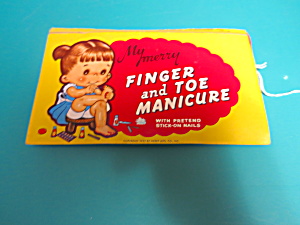 Childs Finger And Toe Manicure Mib 1955