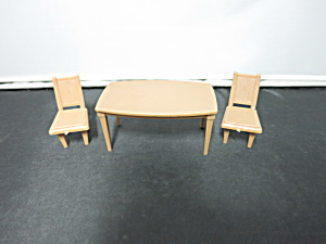 Doll House Kitchen Set Table And 2 Chairs