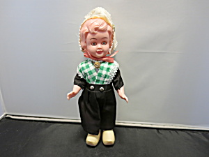 Celluloid Hard Plastic Dutch Doll Original
