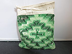 Irish Indian Bag Pillow Pin Cushion Unfinished Needlepoint