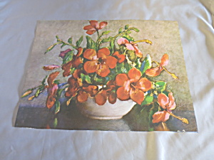 Floral Bouquet Ideal Book Lithograph Evidence Wm Ellis