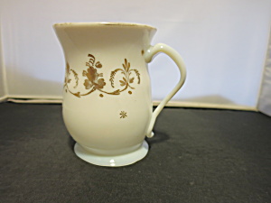 Blown Art Glass Milk Glass Cup Mug