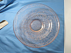 Vintage Madrid Federal Glass Co. Low Console Bowl 11 Inches