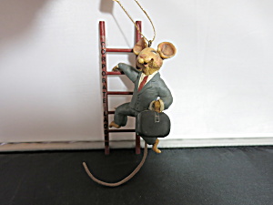 Vintage Kurt Alder Mouse Corporate Ladder Tree Ornament