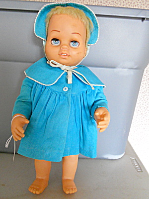 Tiny Chatty Baby Doll Mattel 1962