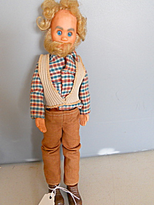 Sunshine Family Grandfather Doll Mattel 1978
