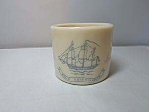 Shulton Early American Old Spice Ship Friendship Shaving Mug Cup
