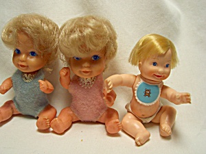 Kidco Doll House Miniature Dolls Trio
